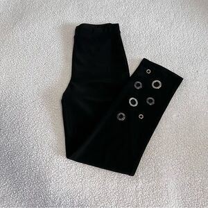 Joseph Ribkoff Silky Knit Black Pants Size 4
